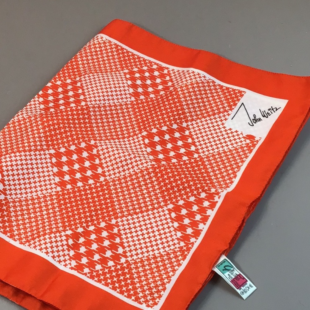 Vintage John Weitz Scarf Made in Italy